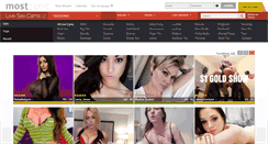 Desktop Screenshot of mostcams.com